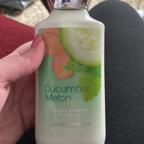 Bath and Body Works Cucumber Melon Body Care set FULL SET $9 - Picture 3 of 9